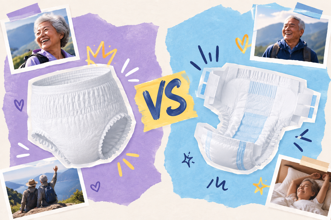 Pull-Up Pants or Tape Diapers? How to Choose the Right Protection