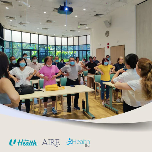 Aire X NTUC Health and Health2U