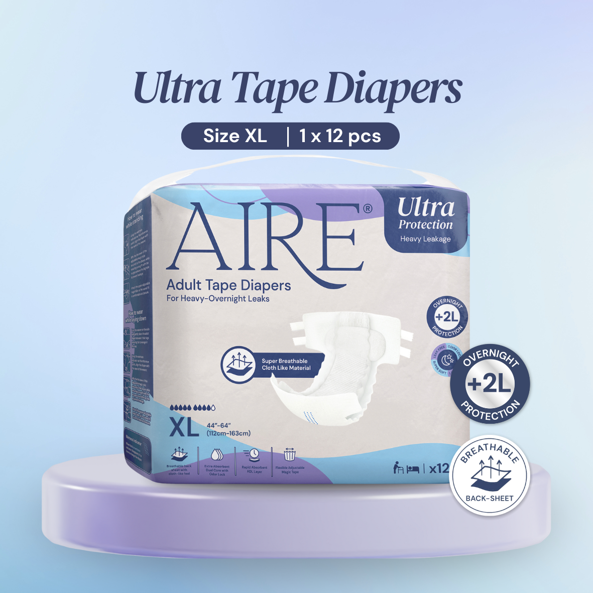 Lampin Pita Aire® Ultra - Saiz XL