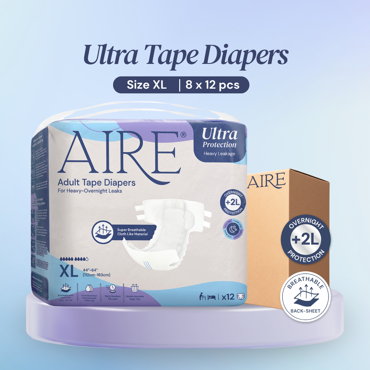 Lampin Pita Aire® Ultra - Saiz XL