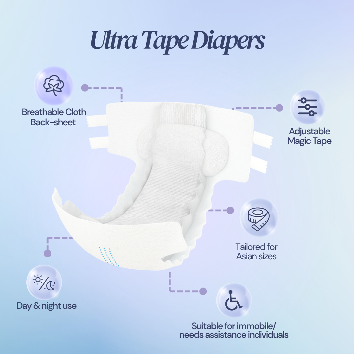Lampin Pita Aire® Ultra - Saiz XL