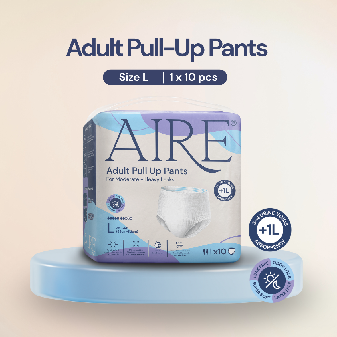 Aire® Adult Pull-Up Pants